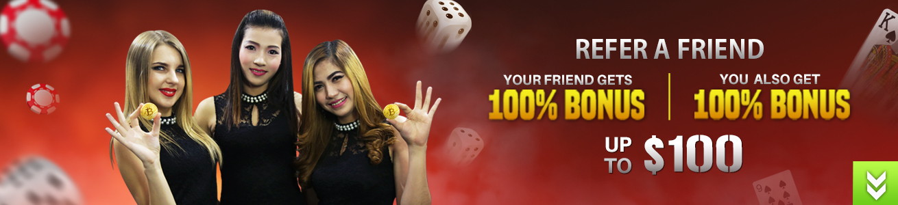 Best refer a friend casino bonus